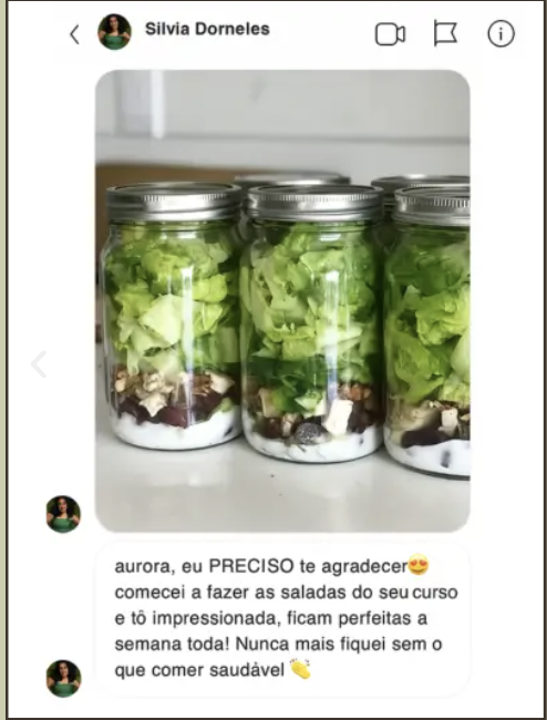 Depoimento de cliente 1