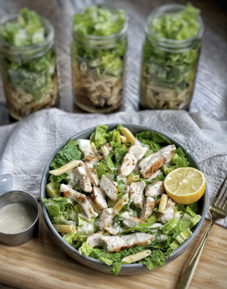 Salada Toscana com molho siciliano